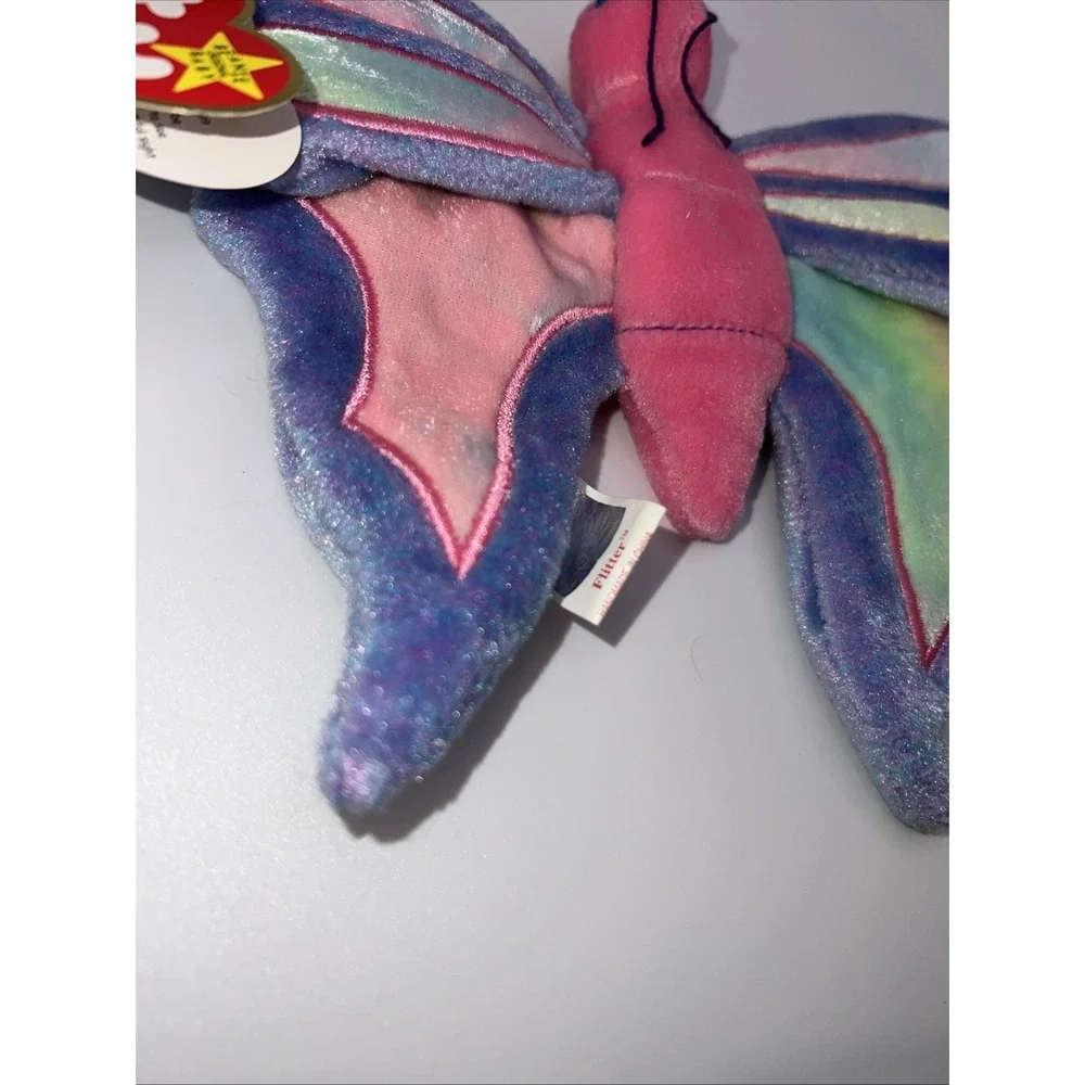 Ty Beanie Baby‎ Flitter the Butterfly  DOB June 2, 1999